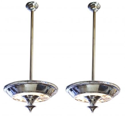 2 Hanging Lamps 