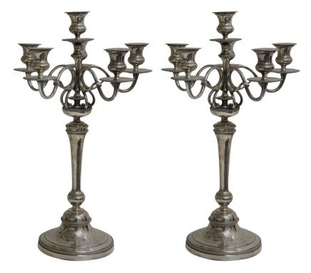 Christofle 2 candelabras (French)
