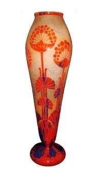 Glass Le Verre ( Ombelles Flowers )(French)