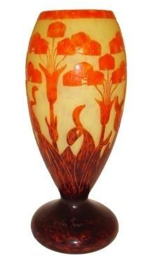 Glass Le Verre ( Decoration Amourettes)(French)