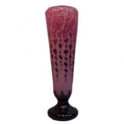 Glass Le Verre( Flowers Garances )(French)